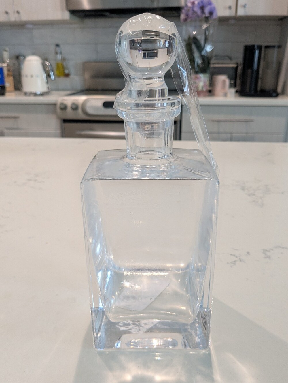 Vintage Crystal Cut Decanter